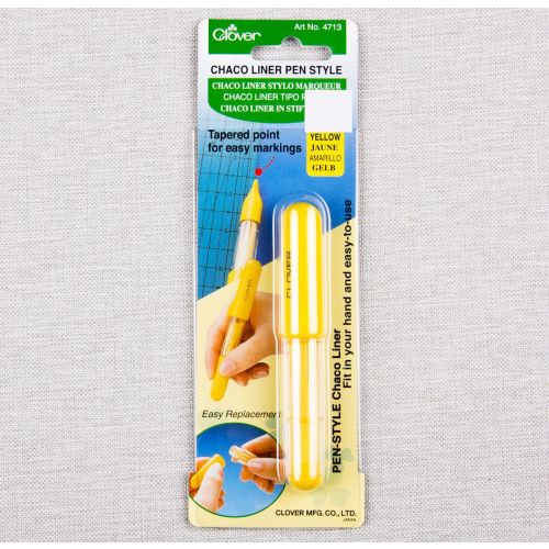 CHACO LINER STYLO MARQUEUR CLOVER - JAUNE