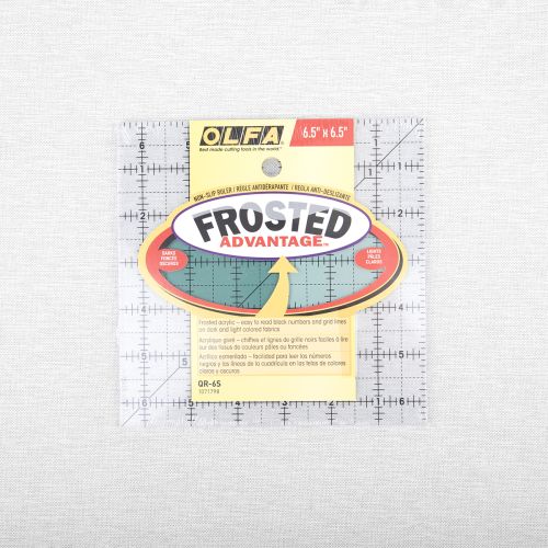 OLFA RULER FROSTED 6.5X6.5IN