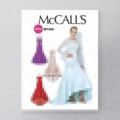 MCCALLS - M7320 ROBES SIRÈNE ENCOLLURE EN COEUR POUR FEMMES - 14 À 22