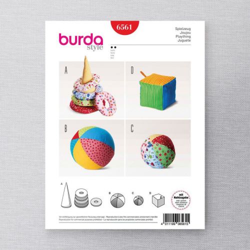 BURDA - 6561 JOUETS