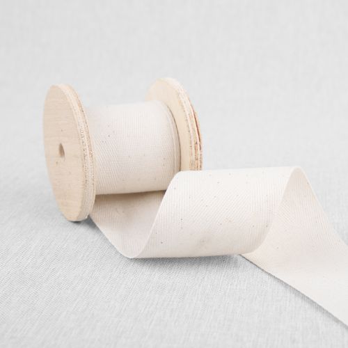 COTTON TWILL TAPE 51MM - 2IN - NATURAL