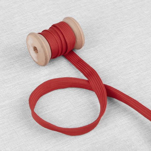 FLAT 10 MM CORD - RED