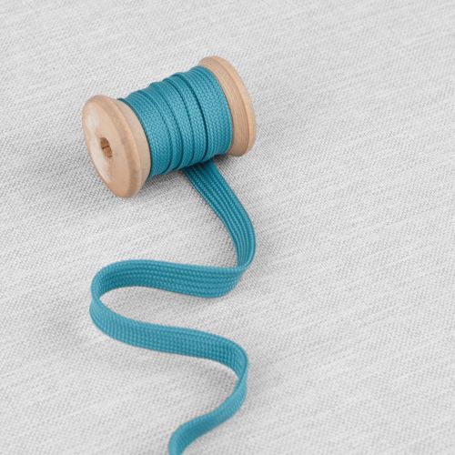 FLAT 10 MM CORD - TURQUOISE