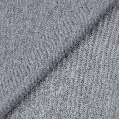 BAMBOO FRENCH TERRY - HEATHER GREY