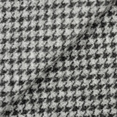 COCOON KNIT - HOUNDSTOOTH GREY