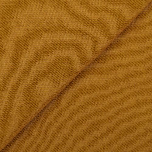 ORGANIC COTTON AND TENCEL FRENCH TERRY - OCHRE