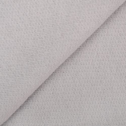 ORGANIC COTTON AND TENCEL FRENCH TERRY - SILVER GREY