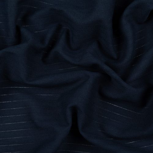 CHARLIE EMBROIDERED COTTON - NAVY