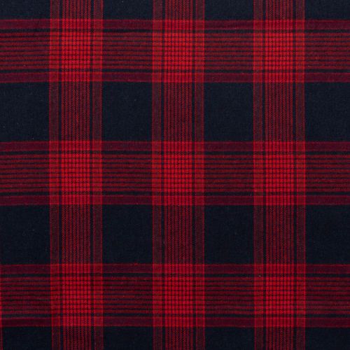 CLASSIC PLAID FLANNEL ALEX - NAVY & RED