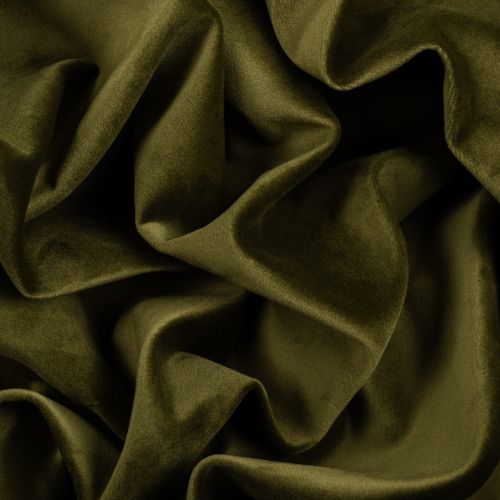 UPHOLSTERY FABRIC VELLUTO - OLIVE