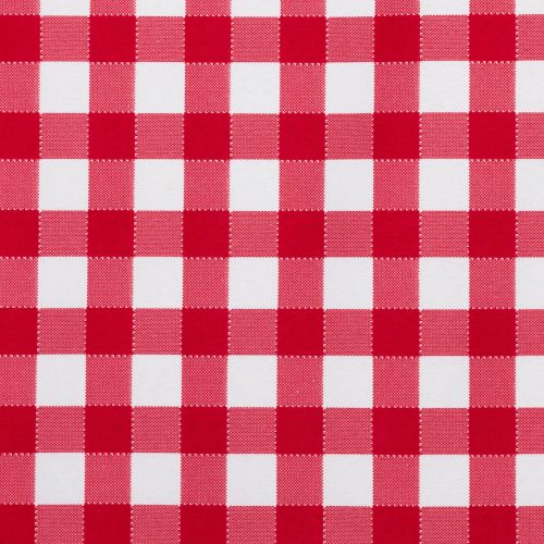 PERCALLE TABLECLOTH FABRIC - RED