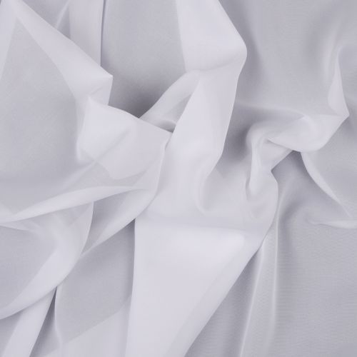 RECYCLED HOME DECOR SHEER 118 PO - WHITE