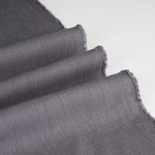 UPHOLSTERY FABRIC NUBIA - CHARCOAL