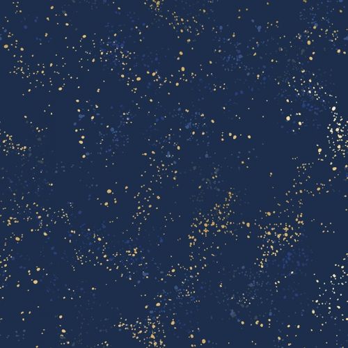 SPECKLED COTTON BY RASHIDA COLEMAN-HALE FOR RUBY STAR SOCIETY - NAVY