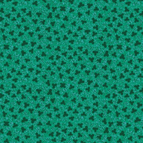 GARDEN JUBILEE COTTON BY PHOEBE WAHL FOR FIGO - CLOVER GREEN