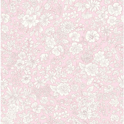 EMILY BELLE NEUTRALS COTTON BY LIBERTY - POWDER ROSE