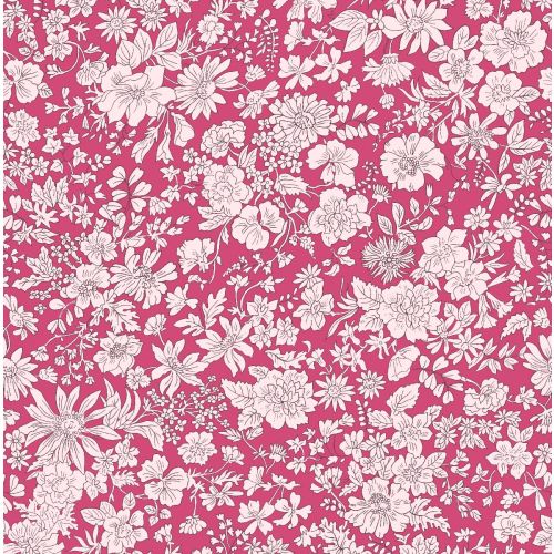 EMILY BELLE JEWELS COTTON BY LIBERTY - MAGENTA