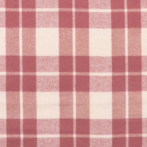 ADELE PLAID COTTON FLANNEL - PINK