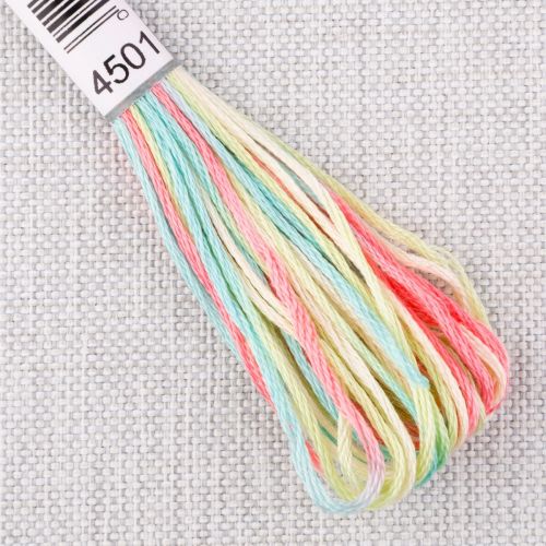 COLORIS 517 EMBROIDERY FLOSS BY DMC - 4501 WILDFLOWERS
