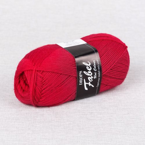 DROPS FABEL - 106 RED