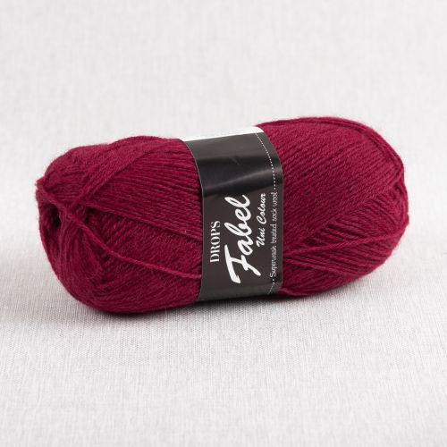 DROPS FABEL - 113 RUBY RED