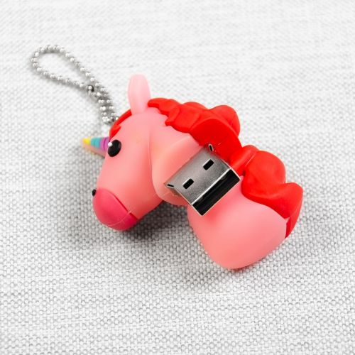 CLÉ USB LICORNE TULA PINK 16 GB - ROSE