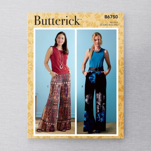 BUTTERICK - B6750 PANTALONS POUR FEMMES