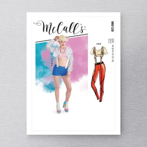 MCCALLS - M8129 - COSTUMES FOR MISS