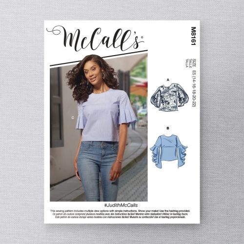 MCCALLS - M8161 TOPS FOR MISS - 14-22