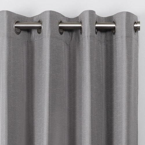 THERMAPLUS CURTAIN - BEDFORD GREY SET OF 2