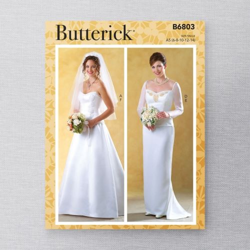 BUTTERICK - B6803 WEDDING KIT FOR MISS