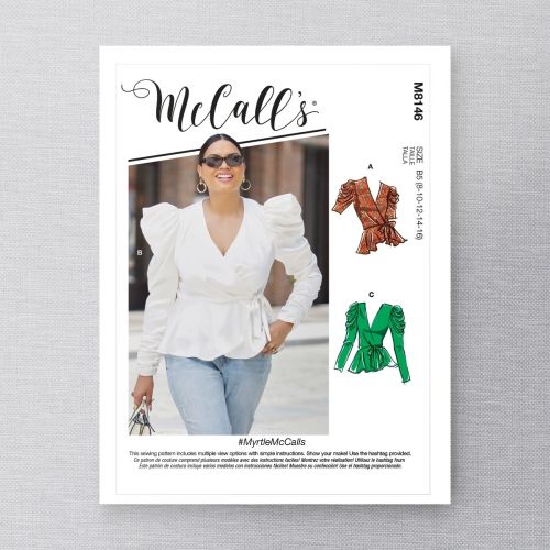 MCCALLS - M8146 TOPS FOR WOMAN - 26W-32W