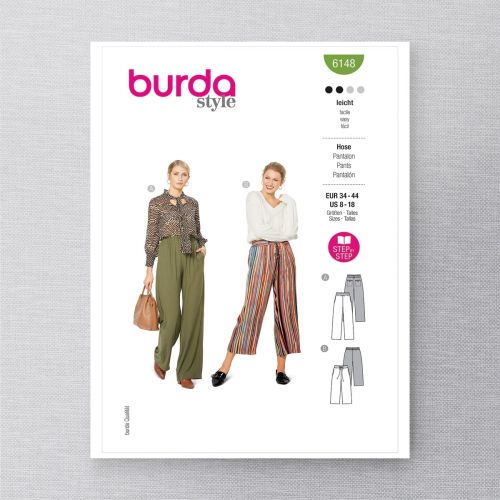 BURDA - 6148 PANTS FOR MISS