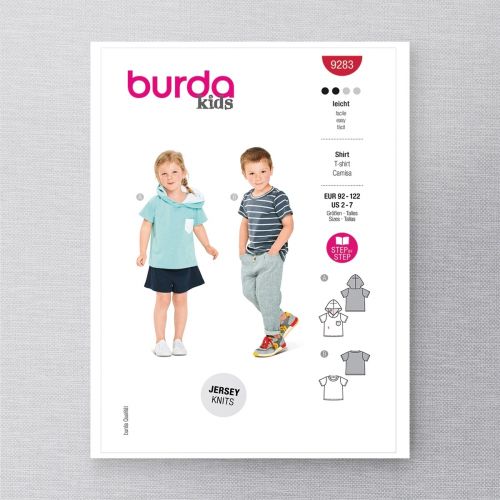 BURDA - 9283 CHILD SHIRT 