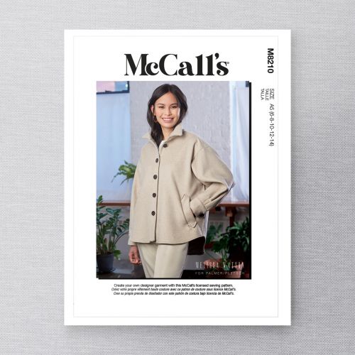 MCCALLS - M8210 JACKET FOR MISS