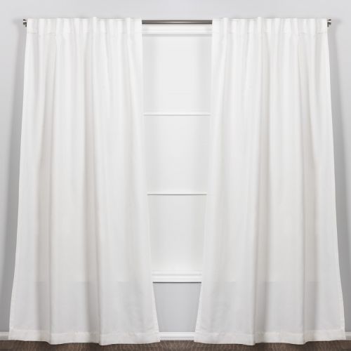 CURTAIN MULBERRY 52X84 - WHITE