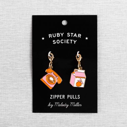 ZIPPER PULLS BY MELODY MILLER FOR RUBY STAR SOCIETY - MELODY - SET2 