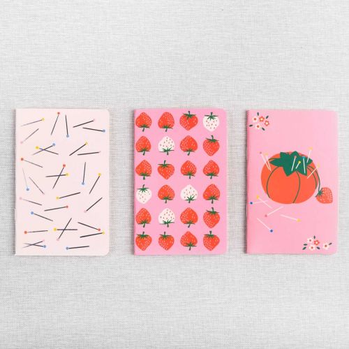 NOTEBOOK BY KIMBERLY KIGHT FOR RUBY STAR SOCIETY - TOMATO - 48 PAGES - SET3 