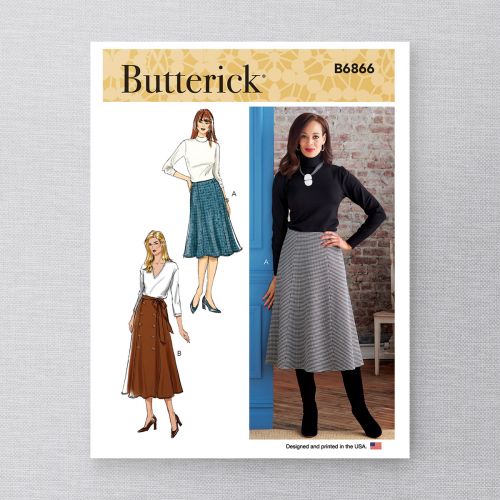BUTTERICK - B6866 SKIRTS FOR MISS