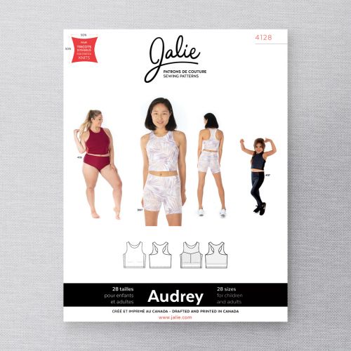 JALIE 4128 - AUDREY CROPPED WORKOUT TOP