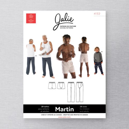 JALIE 4132 - MARTIN LOUNGE PANTS AND BOXER SHORTS