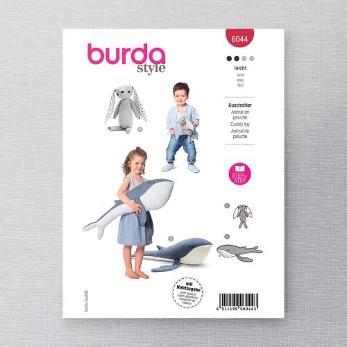 BURDA - 6044 STUFFED ANIMALS
