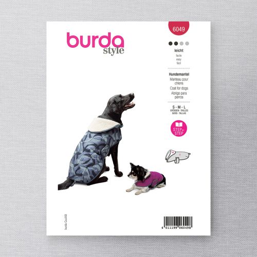 BURDA - 6049 DOG COAT