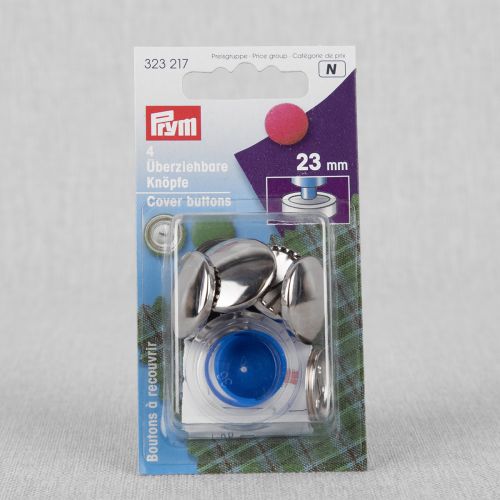 COVER BUTTON WITH TOOL PRYM - 23MM SET4
