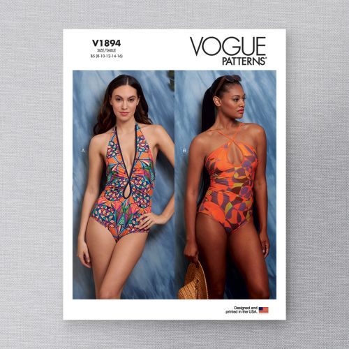 VOGUE - V1894 SWIMSUITS FOR MISS
