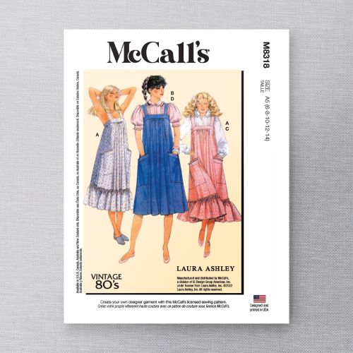 MCCALL'S - 8318 - MISSE'S DRESS AND BLOUSE - 6-14
