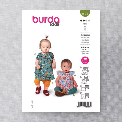 BURDA - 9239 - KIDS' COORDINATES