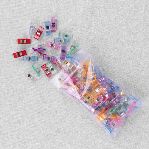 SEWING AND QUILTING CLIPS - ASSORTED - 100 UNITS