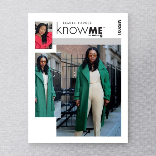 KNOW ME - ME2001-M1 - MISSES' COAT AND TROUSERS - 10-18