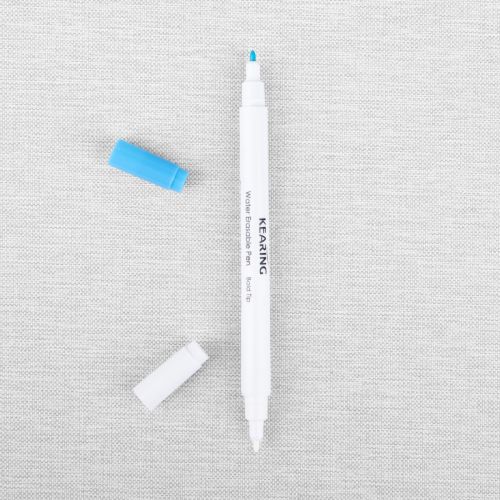 DUAL BOLD TIP WATER ERASABLE MARKER - BLUE/WHITE